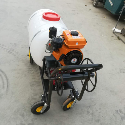 啟航新產品 高效農用除草打藥機與果園噴霧器，細節圖鑒與運苗機協同作業