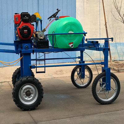 農業現代化利器 四輪驅動自走式噴藥機詳解